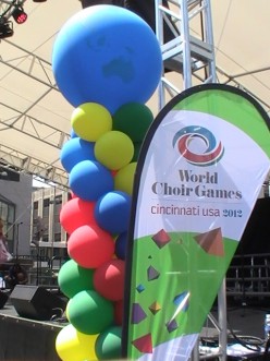 2012 World Choir Games In Cincinnati, Ohio