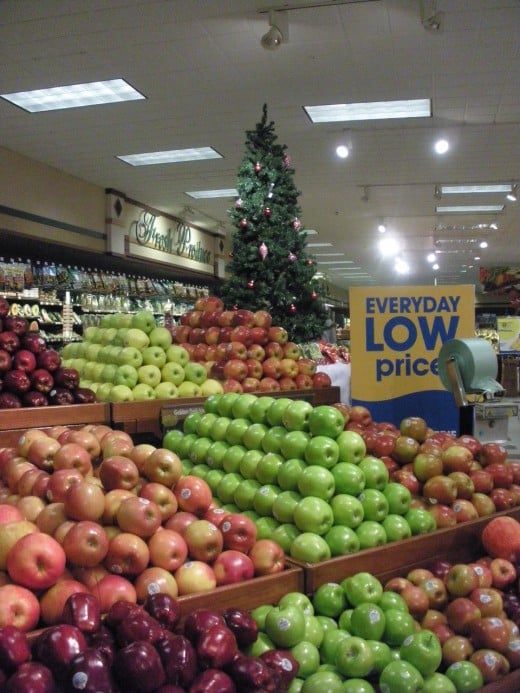 You can save money at the grocery store and buy fresh and healthy produce.