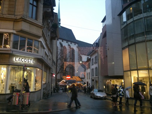 Basel Shopping Center Christmas Market, Switzerland