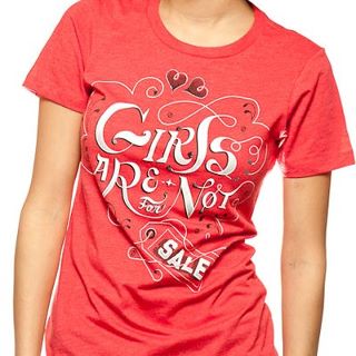 The shirt that was part of the campaign for GEMS, an organization that focuses on saving girls in the United States that have fell into prostitution.  Sevenly raised $16,450 for the charity, the largest amount to date.