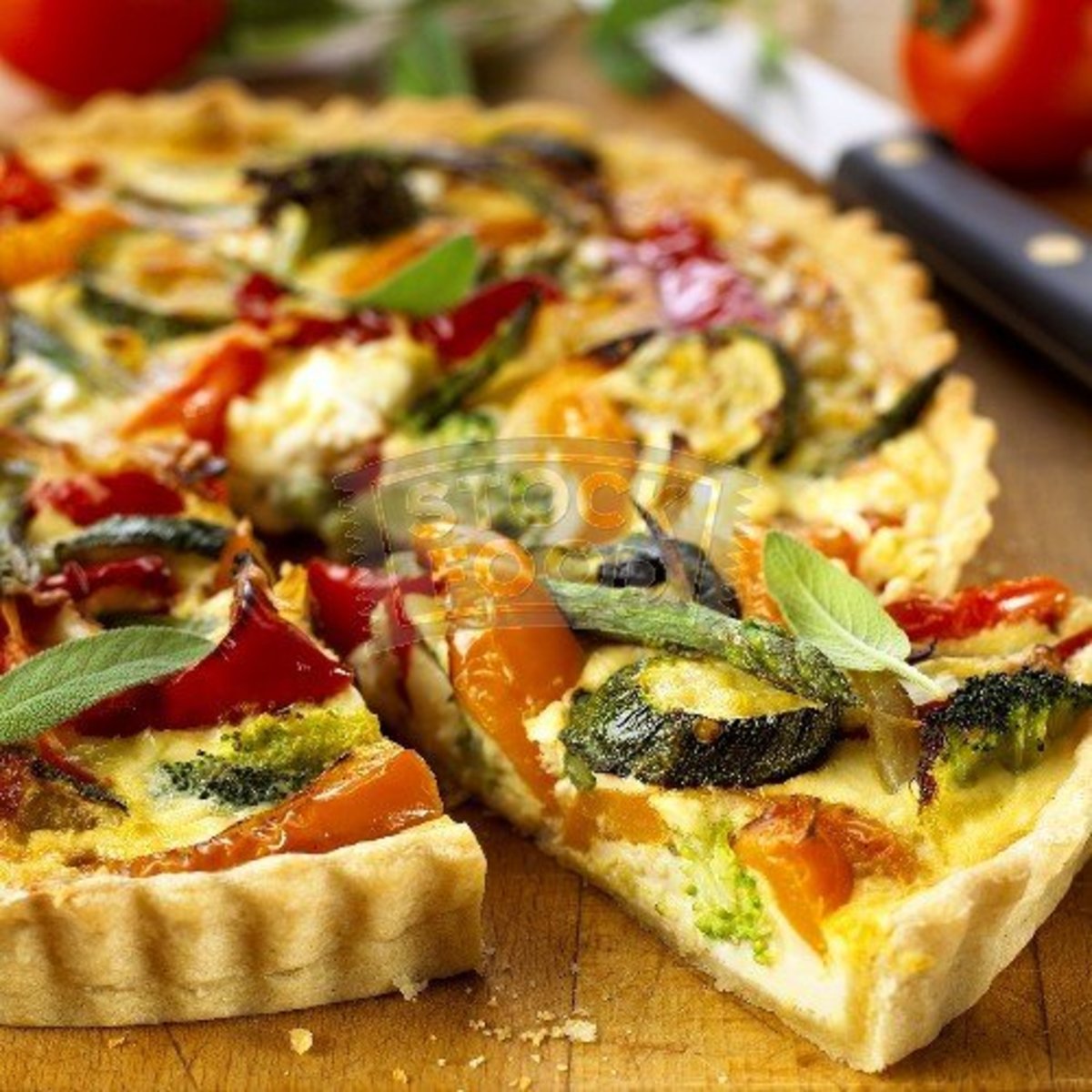 Vegetarian Quiche - a recipe with wholemeal pastry | HubPages