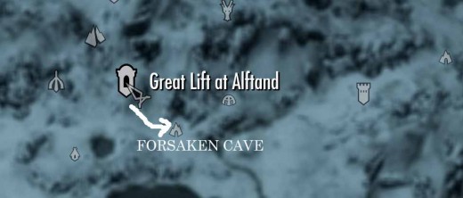 Skyrim Forsaken Cave