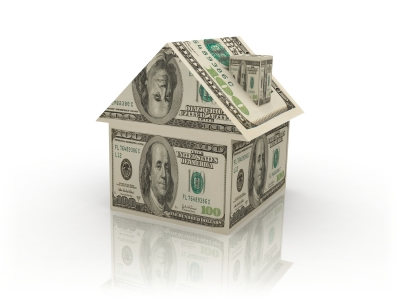 Money saving tip - invest in your home in moderation - House Made of Green Paper Money