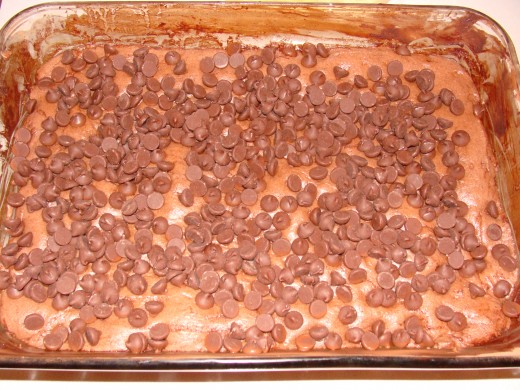 Add the chocolate chips.