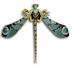 René Lalique dragonfly brooch