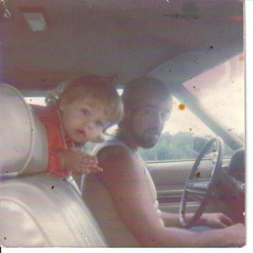My Father and I LONG ago.