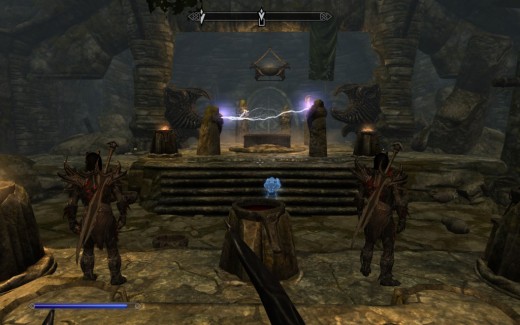 You feel pretty badass with two Dremora lords as your envoy