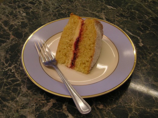 Anyone For Tea? Accompanied By Home Made Victoria Sponge Cake of Course!