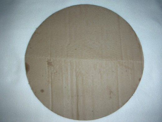 Pizza circle round