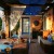Orange and blue are complementary colors