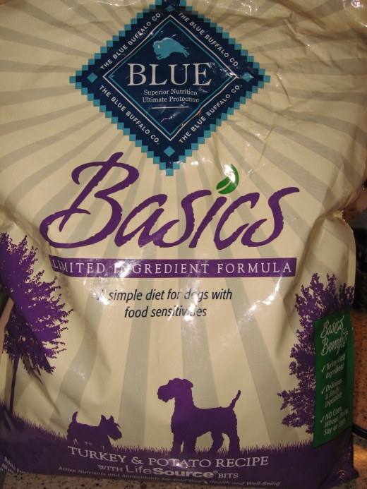 Blue Basics turkey and rabbit dry dog food, is a dog food that our allergic dog does well on, next to Royal Canin's hypoallergenic wet can mix. All dogs are different and that includes allergic dogs. So you may have to experiment with a few brands.