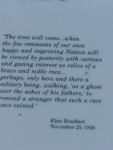 A quote from Elias Boudinot