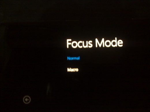 Camera set to 'Normal'