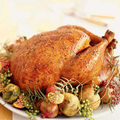 Thanksgiving rosemary roasted turkey recipe