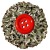 A holly-wreath button to adorn your digital page. A holly-wreath button to adorn your digital page.