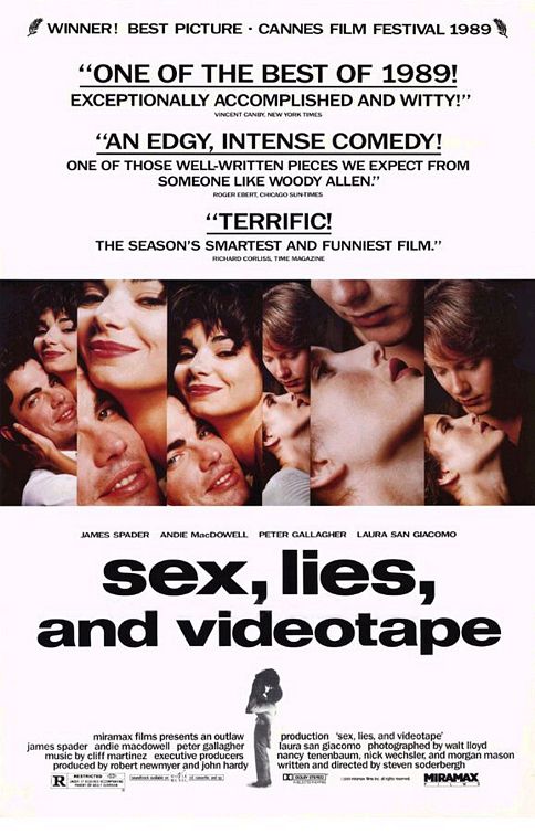 sex, lies, and videotape Poster