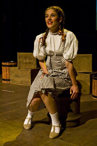 Natasha Hoeberigs starred as Dorothy in The Regals Musical Society's 2008 production of The Wizard Of Oz.
