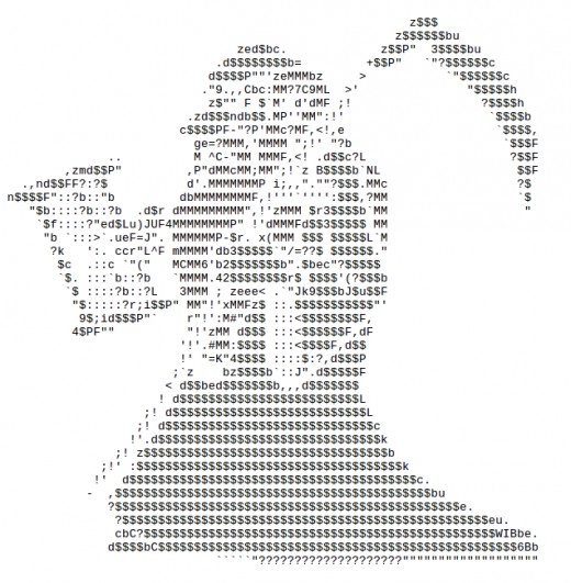 Happy New Year ASCII Text Art | hubpages