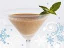 Tropical Peach-Mango Martini