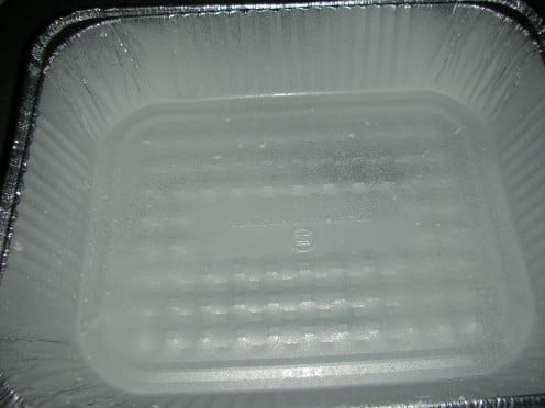 Greased pan