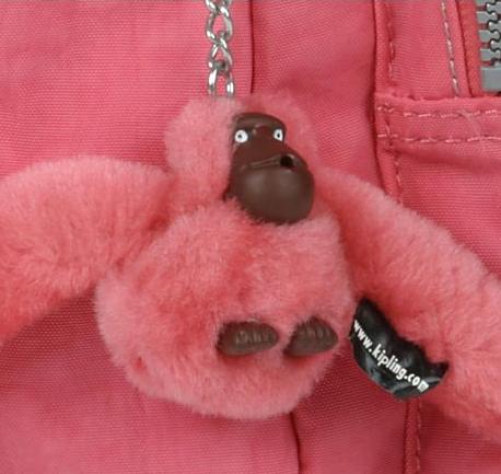 Pink Kipling Monkey