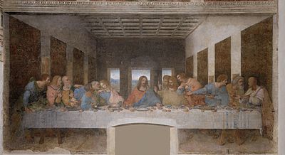 Leonardo DaVinci's painting, The Last Supper Leonardo DaVinci's painting, The Last Supper