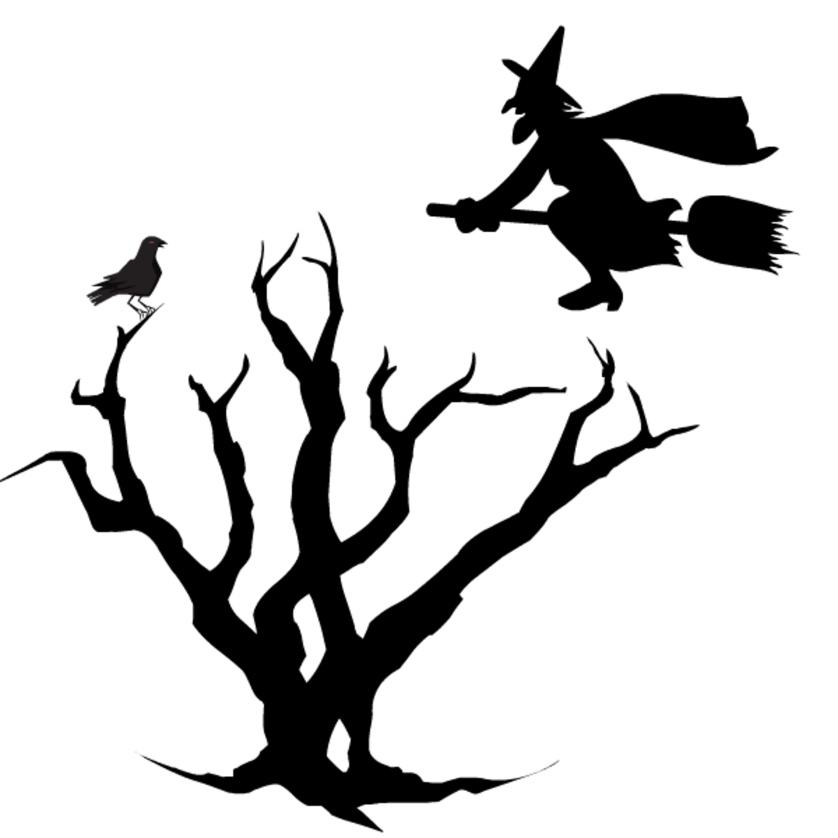 Free Black and White Halloween Clip Art HubPages