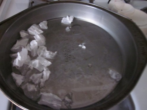 Melt Wax in a Double Boiler