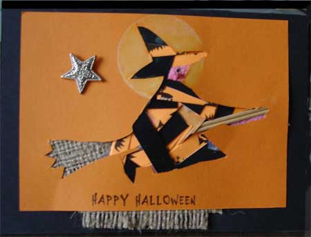 Halloween Witch Card