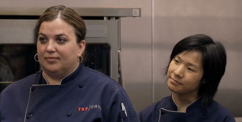 Heather and Bev.  Don't they look happy?