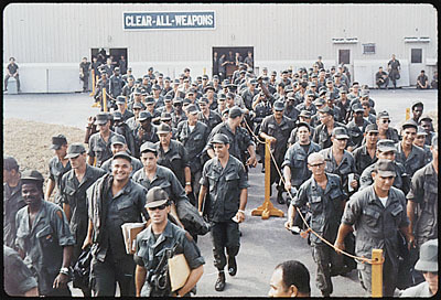 RETURNING FROM VIETNAM