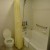 An outdated bathroom but very clean.