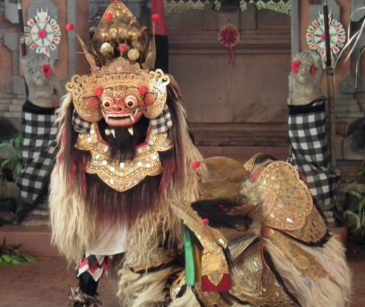 The Barong, mythological protector of Bali