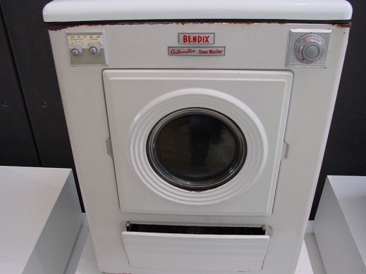 An old washing machine! 