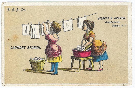 Laundry Starch Advertisement