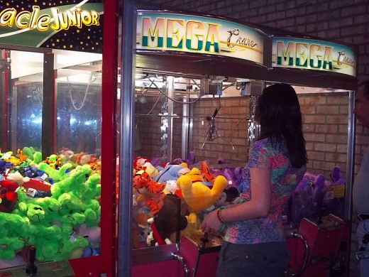 Claw Machines at Pizza Planet