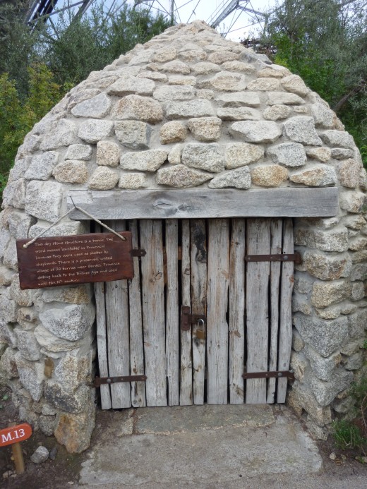 A Provencal 'borrie' or shepherds shelter ... a style of building that dates back to the Bronze Age.