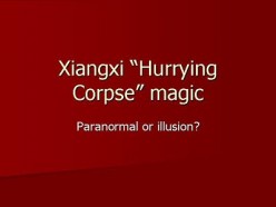 Xiangxi “hurrying Corpse” Magic