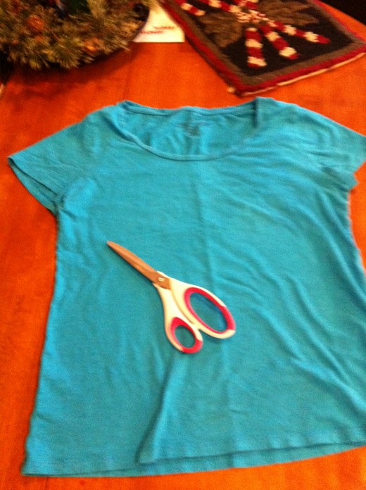 Lay out that shirt.