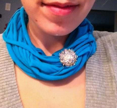 My favorite. Short and accessorized with a sparkly pin.