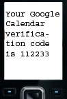 Google Calendar Sends You Verification Message 