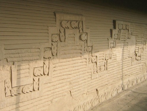 Fish carvings at Chan Chan