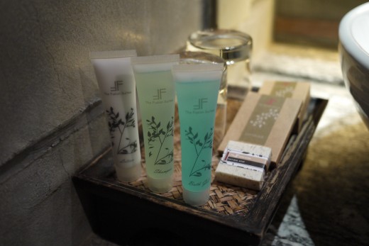 Nice little bathroom amenities.