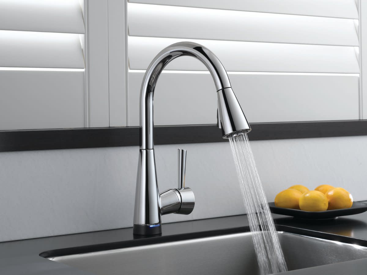 Smart Touch Kitchen Faucet by Brizo
