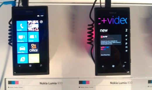 Lumia's at Nokia World