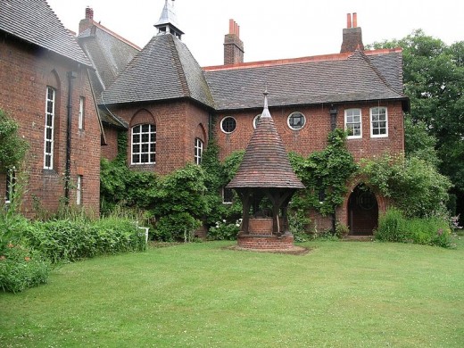 Morris' former home, the Red House, as it stands today in Bexleyheath, England