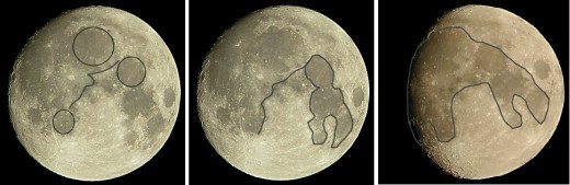 The Man in the Moon, the Woman in the Moon, and the Cow Who Jumped Over the Moon