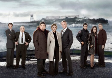 The cast of Alcatraz