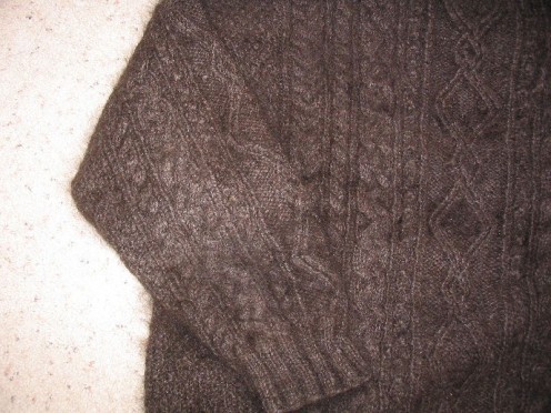 Detail of Fezzik Sweater