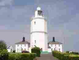 North Foreland Light suffered with dad's attentions!